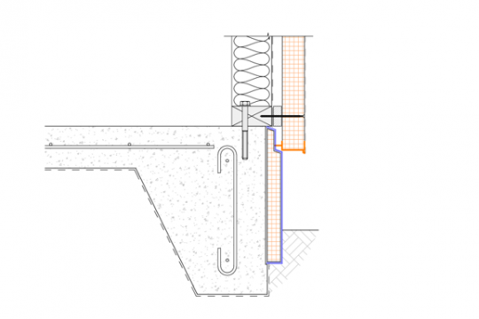 Slab Edge Insulation System